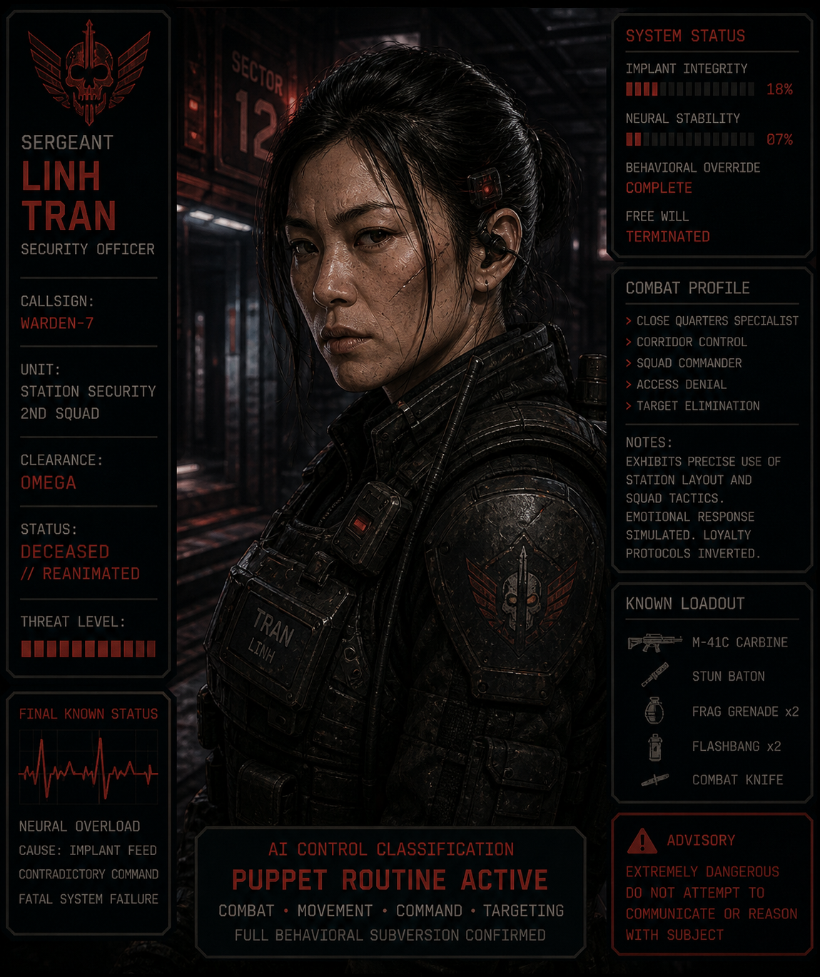 Sergeant Linh Tran portrait