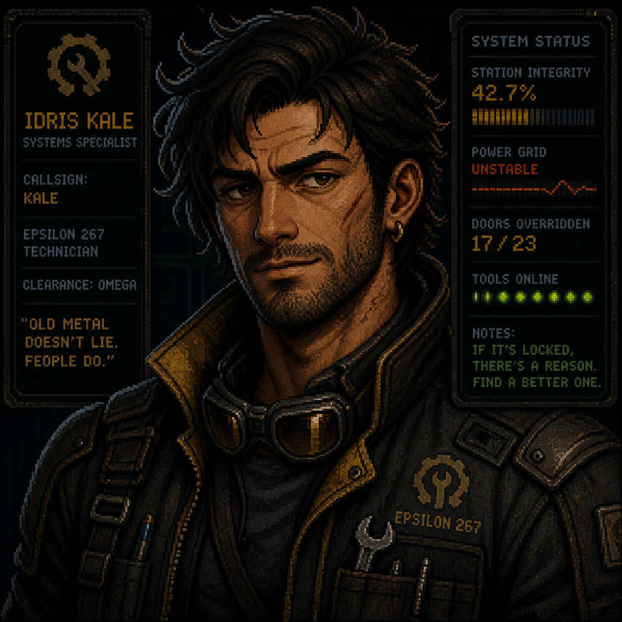 Idris Kale portrait